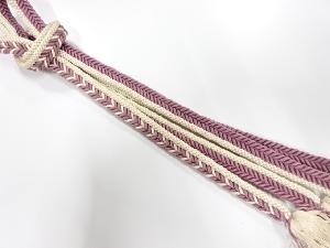 正絹　手組帯締め